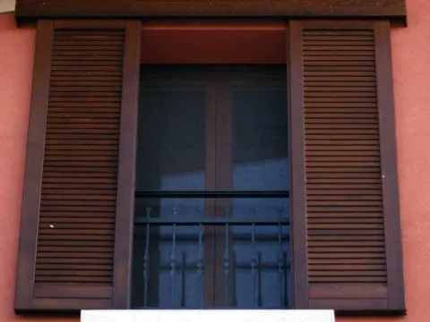 Finestre in legno lamellare